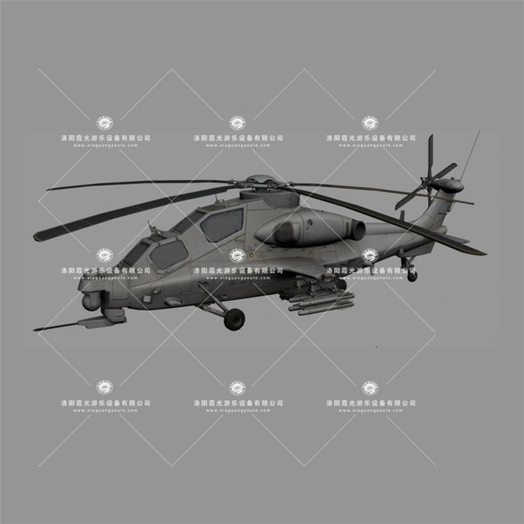 阿勒泰武装直升机3D模型