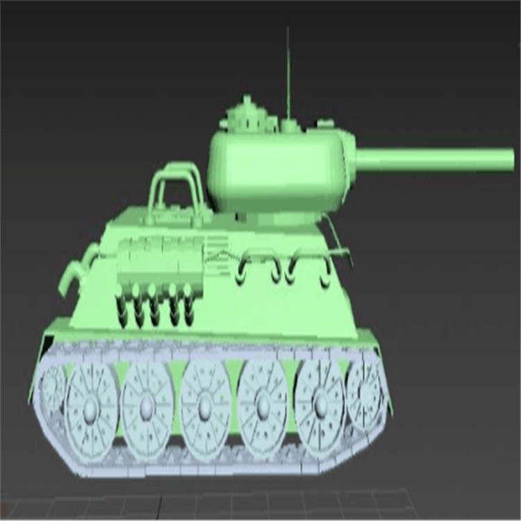 阿勒泰充气军用坦克模型